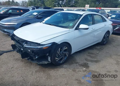 2025 Hyundai Elantra Sel Convenience из США, поврежденный, VIN KMHLS4DGXSU912552